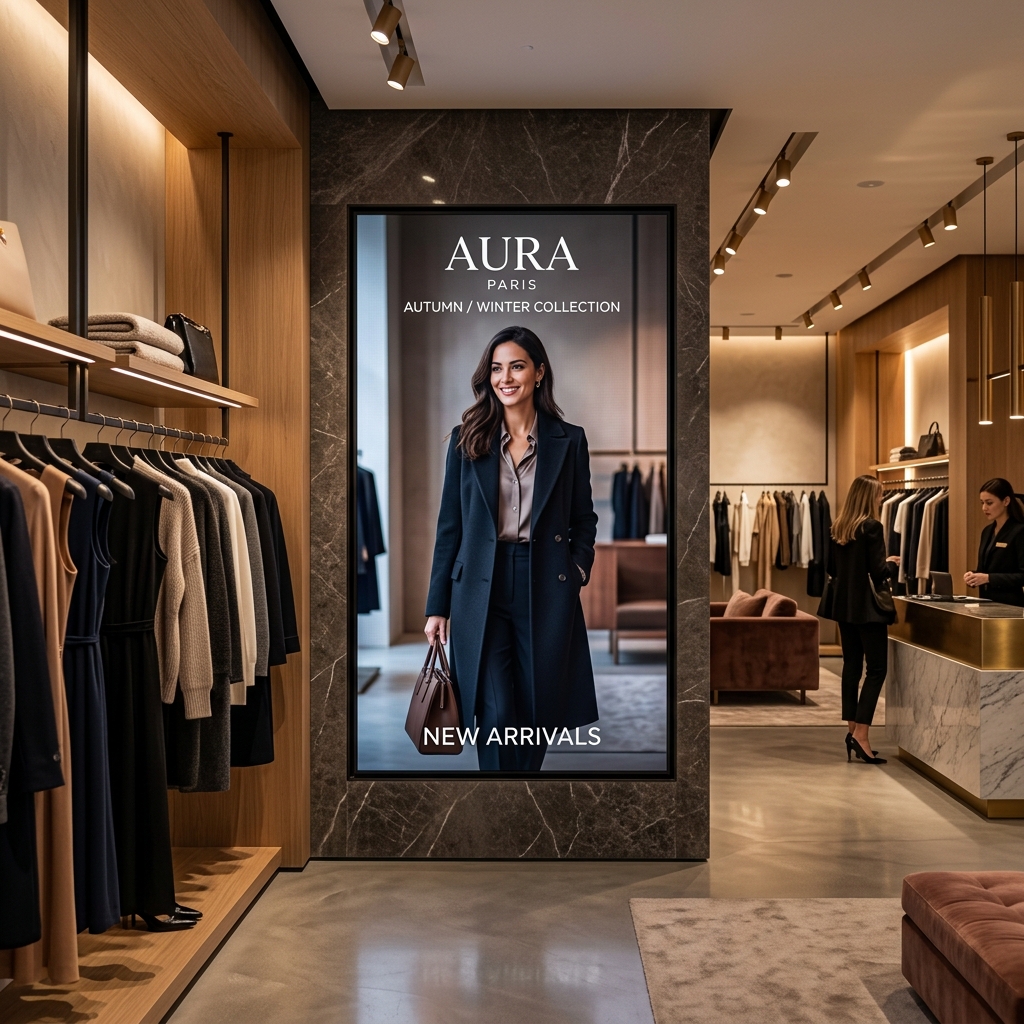 Luxury Brand Retail Store Kiosk