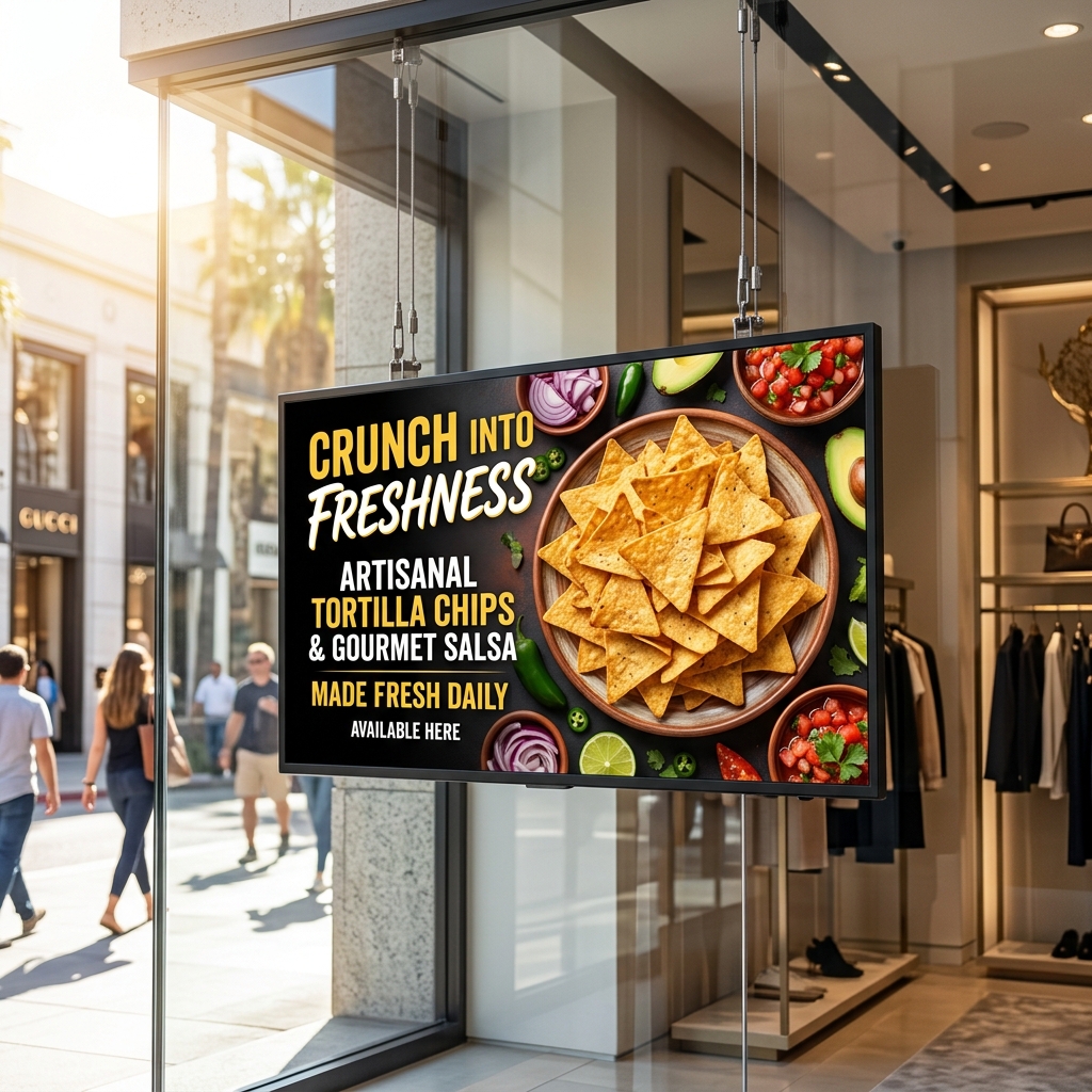 High Brightness LCD Window Display Showroom
